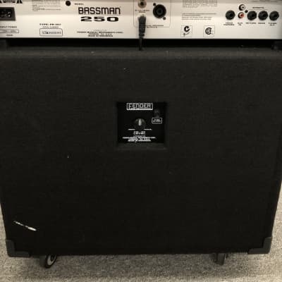 Fender Bassman 250/210 Bass Combo Amp Black image 5