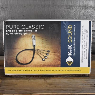 K&K Sound Pure Classic Nylon String Acoustic Guitar Pickup | Reverb