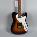 2015 Fender Telecaster Deluxe Thinline Sunburst Electric Guitar MIM