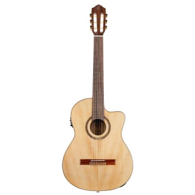 ORTEGA - RCE158SN - Guitare R158 epicea massif, cw eq for sale
