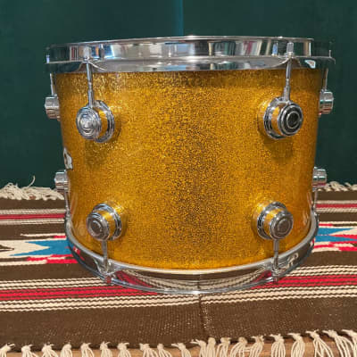 1960s Camco 9x13 Tom Drum Gold Sparkle Chanute image 3