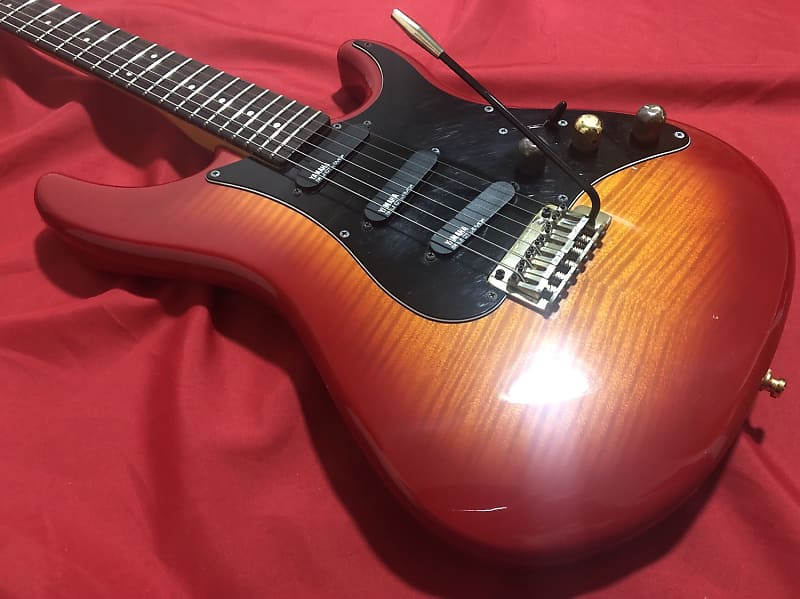 Yamaha SESSION II 903P Japan Vintage 1987 Electric Guitar 1987 Cherry  sunburst