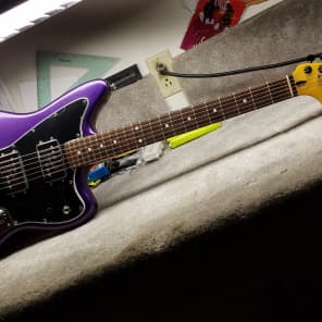 Purple jaguar guitar hotsell