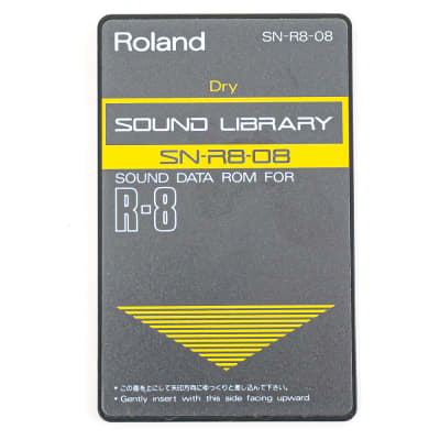 ROLAND SN-R8-08 - Dry Sound DATA ROM Sound Library for R8 Drum Machine