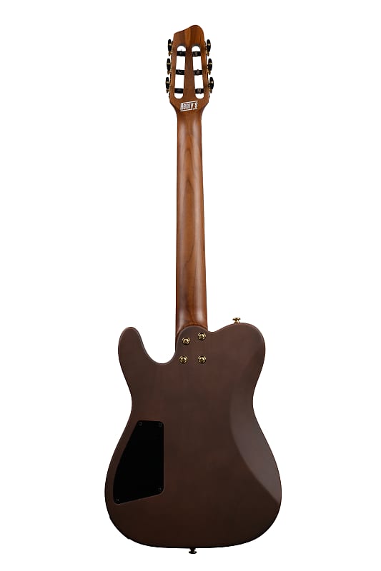 ギター kscn Henry's Electric Nylon Guitar - CK 78 JOR-EL Black - Okoume