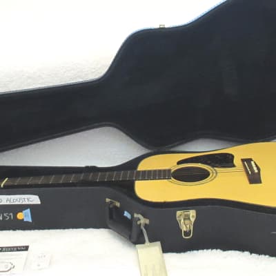 Steve Vai Owned and Played Ibanez "Kenji" SV 57 Artwood Series Acoustic Guitar for sale