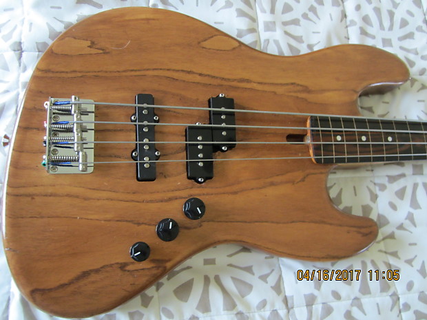 Custom Build Fretless Jazz Bass Vintage Fender Warmoth Mighty Mite