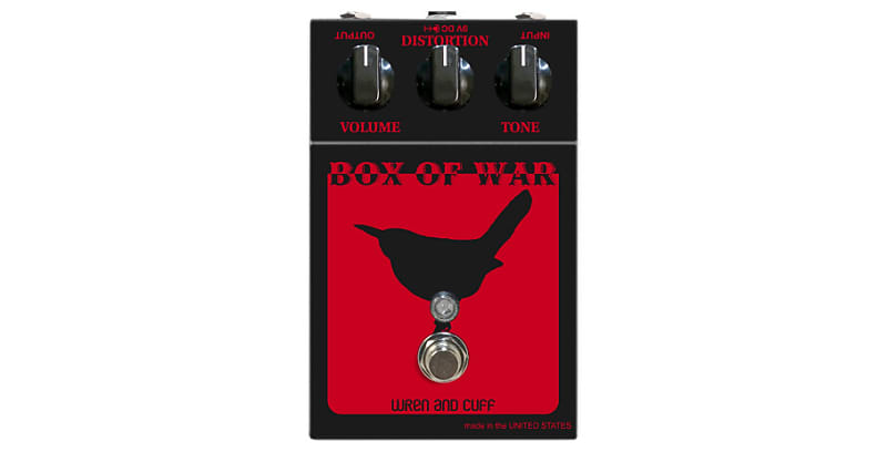 Wren and Cuff Box of War Reissue OG (Black-Red Custom Color) - Fuzz