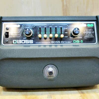 Boss DB-5 Boss Driver Distortion / Graphic Equalizer | Reverb