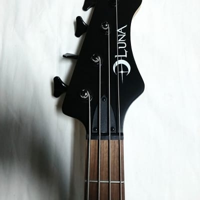 LUNA Tattoo 30" short scale 4-string BASS guitar NEW Laser Etched -TAT 30 image 3