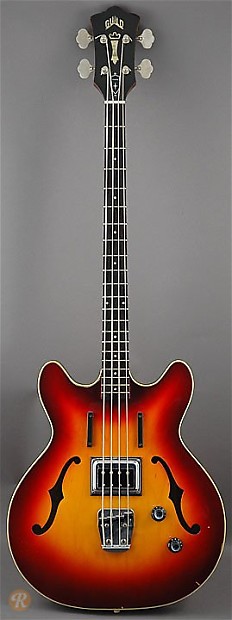 Guild Starfire Bass Sunburst 1965 image 2