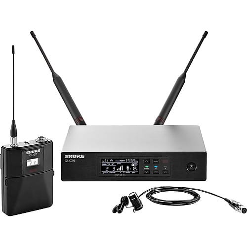 Shure QLXD14/85 Wireless System with WL185 Lavalier Mic (G50: 470 to 534 MHz) image 1