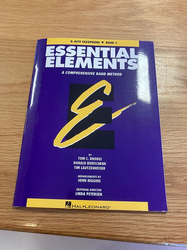 Essential Elements Alto Sax Book 1 Reverb