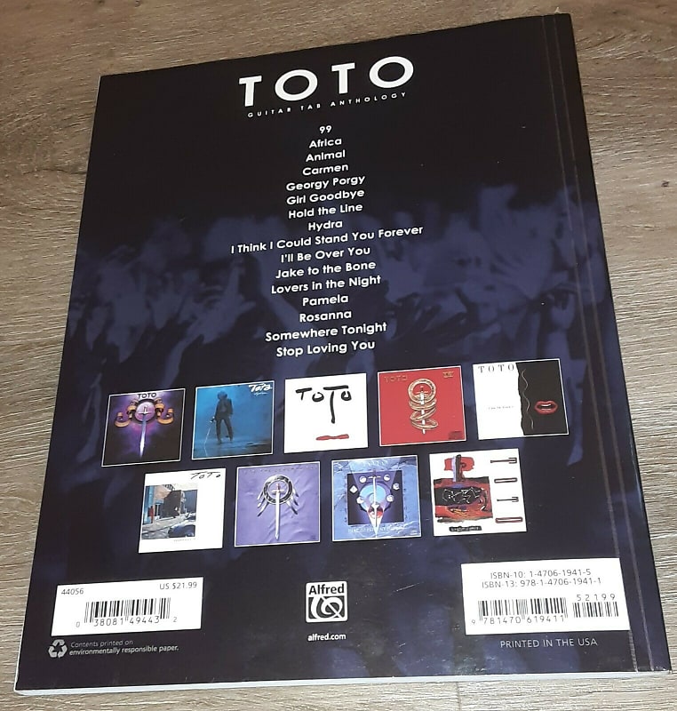 TOTO Guitar TAB Anthology スティーヴ・ルカサー Steve