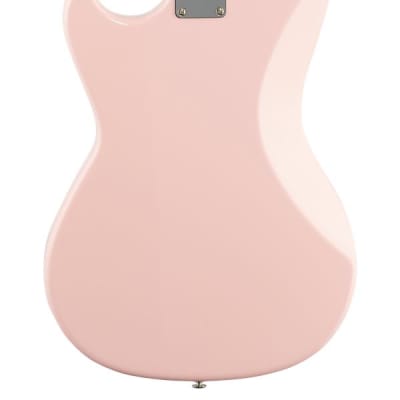 G&L Fullerton Deluxe Fallout Bass 2022 Shell Pink image 5