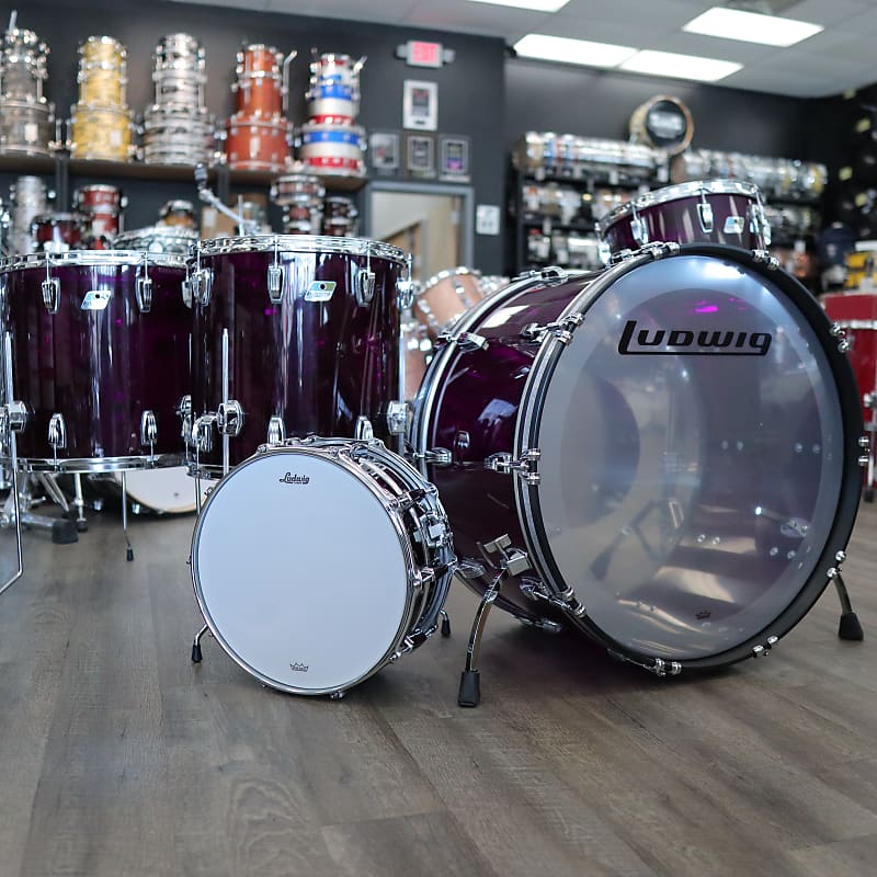 ludwig vistalite zep set