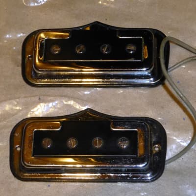 1967 Fender Coronado Bass II Wiring Harness  and Pickups Complete Factory Original Read Description image 9