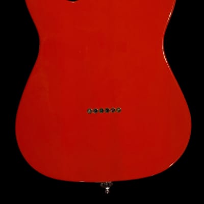 T Style Esquire Parstcaster - Fiesta Red - 2024 - Solid Rosewood Neck - GFS Rail Humbucker - Fender GigBag image 4