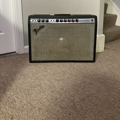 1969-1970 Fender Deluxe Reverb Silverface | Reverb