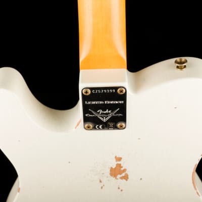 Fender Custom Shop Limited Edition 1963 Telecaster Relic Olympic White image 14