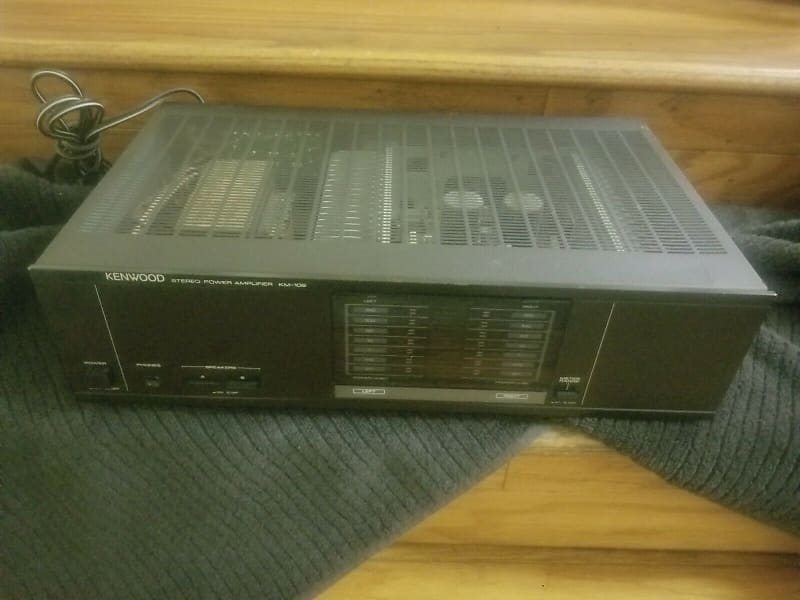 Kenwood KM-106 Vintage Power Amplifier Amp | Reverb