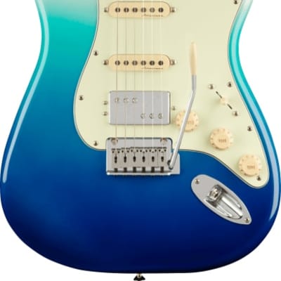 Fender Player Plus Stratocaster HSS Electric Guitar Pau Ferro Fingerboard, Belair Blue image 15