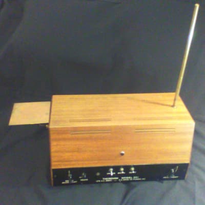 R. Moog Theremin  An Original  Model 201  brown image 1