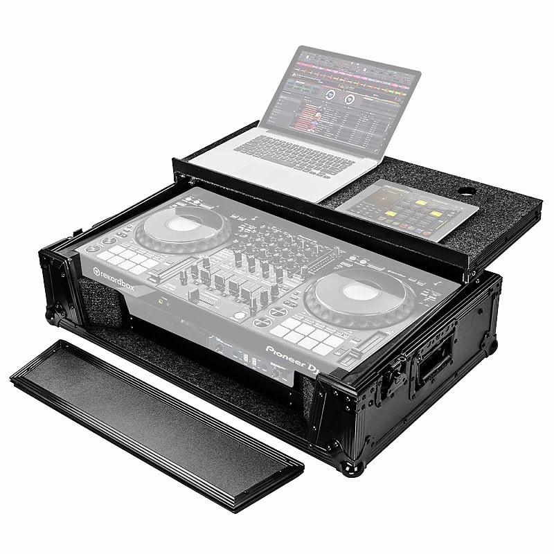 Odyssey Pioneer DDJ-1000 SRT Black Flight Case W Laptop Shelf | Reverb