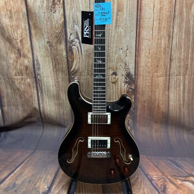 PRS SE Hollowbody II Piezo 2022 - Black Gold Burst image 1