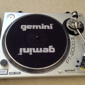 Gemini PT-2000 II Turntables and Gemini Executioner Ten