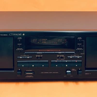 Pioneer CT-W404R Stereo Double Cassette Deck image 1
