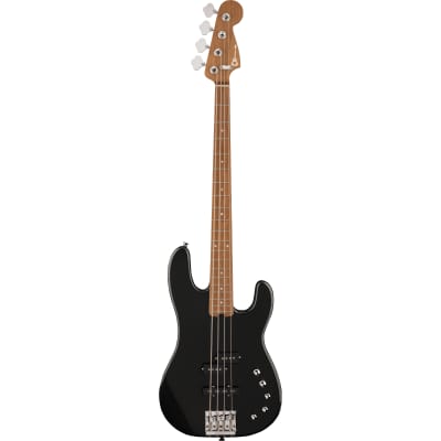 Charvel Pro-Mod San Dimas Bass PJ IV, Metallic Black for sale