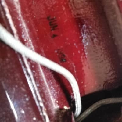 Gibson SG Standard "Small Guard" 1986 - 1990 - Wine Red + Original Padded Gigbag + Hard Case as a gift image 22