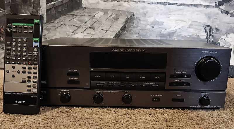 Sony cheapest TA-AV521 Home Theater Dolby Pro Logic Surround Integrated Stereo Amplifier.