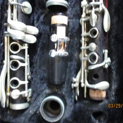 R. Malerne brand wood Clarinet. Made in France. image 2