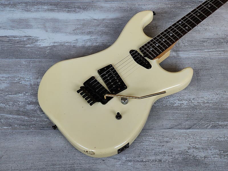 1994 Kramer Japan JK Series Superstrat (Aged White) | Reverb