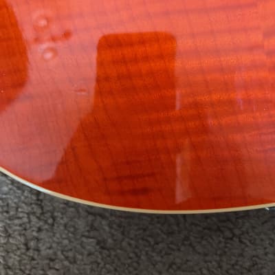 2014 Gibson Les Paul Classic Double Cutaway - Trans Red image 11
