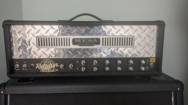 Mesa Boogie Single Rectifier Solo 2-Channel 50-Watt Guitar Amp Head 1998 -  2001 - Various