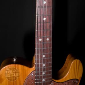 Fender 2004 Masterbuilt John English Telecaster Thinline - Pine/Leather image 10