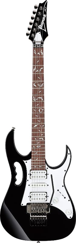 Ibanez Jem Jr. Steve Vai Signature Electric Guitar in Black - Model JEMJRBK image 1
