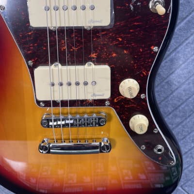 Harley Benton JA-60SB Vintage TriBurst SkunkWerx In USA FretWerx Fret Polish and Setup image 4