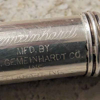 Gemeinhardt M2 1962-1965 - Silver Plated Flute 21427 Serial Number image 1
