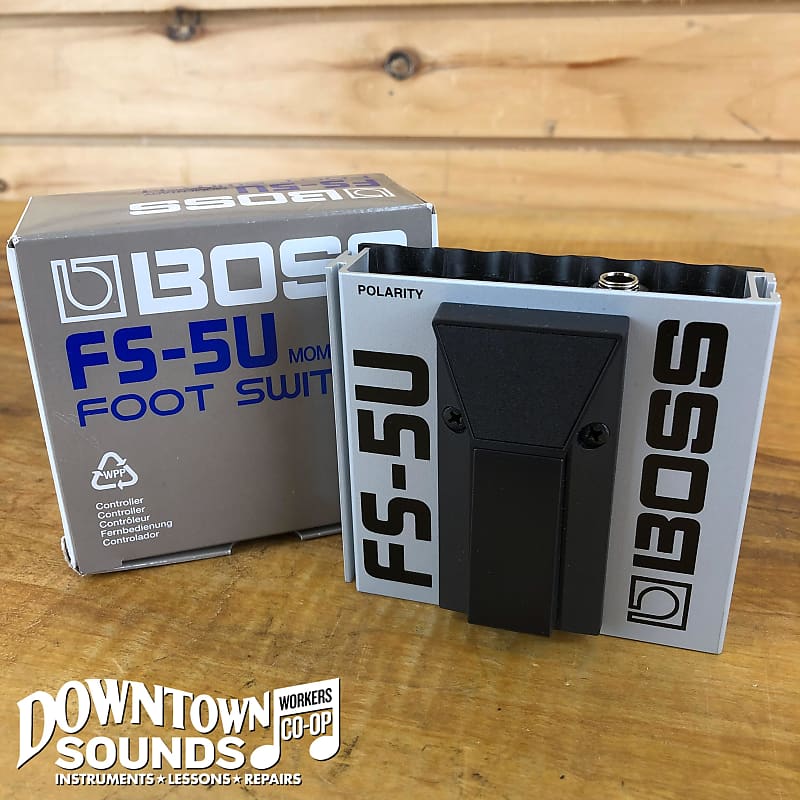 Boss FS-5U Foot Switch - Silver | Reverb