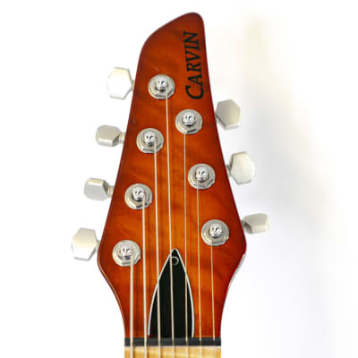 Mid 2000’s Carvin DC727 Quilted Deep Vintageburst 7-string Neck-Thru Guitar w/ OHSC image 17
