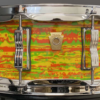 Ludwig 5x14" Classic Maple Snare Drum - Citrus Mod image 1