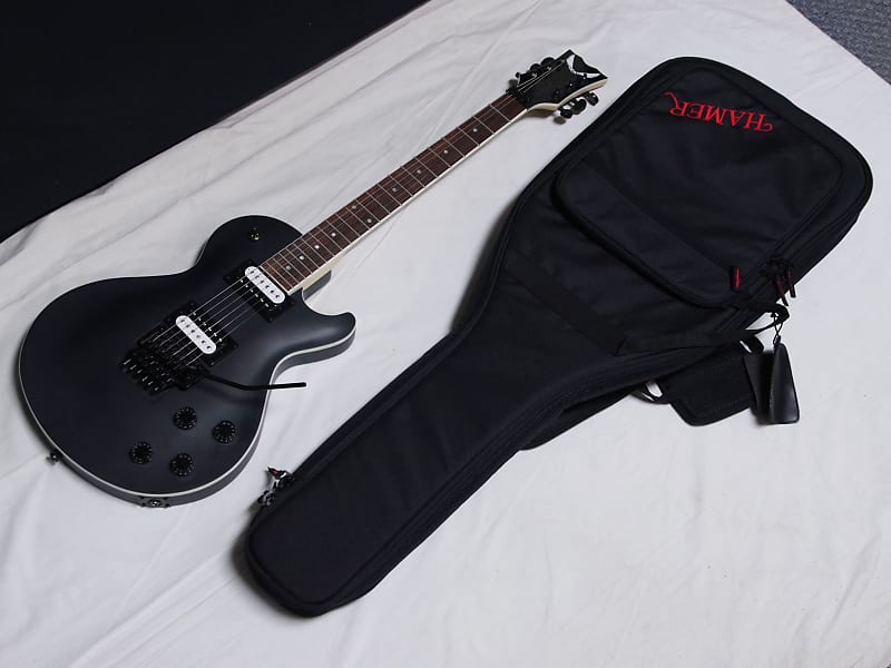 DEAN Thoroughbred X Floyd Rose electric GUITAR New w/ BAG - Black Satin image 1