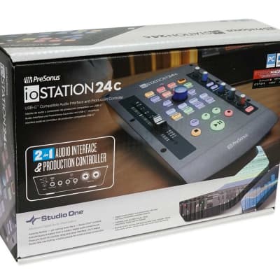 PRESONUS ioStation 24c 2x2 USB-C Audio Recording interface Production Controller image 4