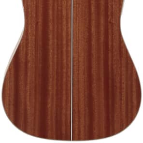 D'Angelico SD-300 Lexington Dreadnought Acoustic Guitar Natural Solid Sapele Hard Case EQ image 2