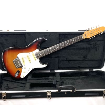 Fender MIJ Stratocaster XII 12 String 1986 - 3-Tone Sunburst for sale