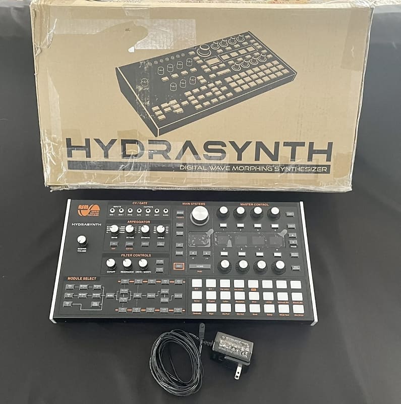 ASM Hydrasynth Desktop Polyphonic Synthesizer 2020 Black Reverb